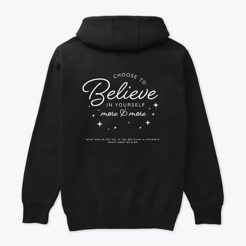 "Believe in myself more" Black